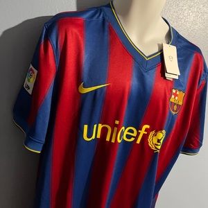 Nike Dri-Fit Barcelona Soccer Jersey Shirt XL